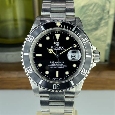 rolex submariner 16610 seriale x|rolex submariner 16610 new.